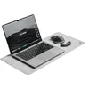 Image de DELTAHUB - Sous-main de bureau minimaliste en feutre, anti-rayure, antidérapant, facile à nettoyer, glisse facile, durable, design élégant, confortable, résistant, sous-main, PC, Mac, ordinateur