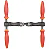 Image de Unior Outil de Taraudage pour Pédalier Vis Mixte, Rouge, 1.3/8" X 24 Tpi