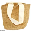 Image de Sodertex Pot Toile x 10, Sac À Fleur en Jute, petit