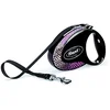 Image de flexi Glam Composition Ruban rétractable avec Cristaux Swarovski Noir 25 kg/5 m