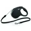 Image de flexi New Classic Sangle pour Chien Noir 5 m Taille S