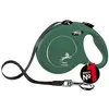 Image de Flexi Classic L Sangle 5 m Vert Olive Laisse à Enrouleur pour Chien jusqu'à 50 kg