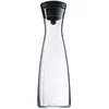 Image de WMF Basic 0617726040 Carafe à eau de 1,5 l (Noir) en verre, système Close Up, hauteur 32,7 cm, largeur 11,3 cm, Sans accessoires