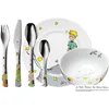 Image de WMF Le Petit Prince Service de Table 6 pièces pour Enfant avec Couverts pour Enfants à partir de 6 Ans, Acier Inoxydable Cromargan Poli, Passe au Lave-Vaisselle