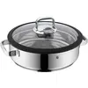 Image de WMF 1743016040 Vitalis Cuit-Vapeur, Acier Inoxydable, Argent, 34 x 31 x 12,5 cm