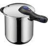 Image de WMF Perfect Plus Autocuiseur rapide Ø 22 cm de diamètre 8 litres et demi, avec protection contre les flammes, sans intérieur, acier inoxydable Cromargan pour induction