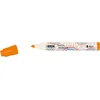 Image de KREUL 90761 - Textil Marker Medium, Orange, épaisseur de Trait env. 2 à 4 mm, Crayon de Couleur pour Tissus et Textiles clairs, résistant au Lavage après Fixation