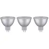 Image de Paulmann 28914 LED CEE G (A - G) GU5.3 réflecteur 6 W blanc chaud (Ø x H) 50 mm x 48 mm 3 pc(s)
