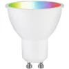 Image de Paulmann 29147 Standard 230 V Smart Home Zigbee réflecteur LED GU10 350lm 4,8W RGBW+ gradable Blanc dépoli ampoule