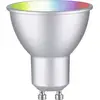 Image de 29149 Paulmann Home Ampoule à LED GU10 CEE: F (A - G) 4.8 W RVBB chrome (mat)