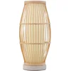 Image de Pauleen 48208 Lampe à poser Woody Passion 20 watts max. beige, bambou, plastique E27