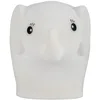 Image de Pauleen 48234 Night Elephant Veilleuse pour Enfants avec Batterie LED à Changement de Couleur en Silicone sans BPA