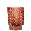 Image de Pauleen 48312 LED Mobile luminaire Sweet Glamour minuterie Pile Rosé Lampe à Poser, Verre, 0.4 W