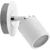 Image de Paulmann 66717 Spots Tube, IP44, max. 1x10W, GU10, Blanc/Chrome, 230V, Métal
