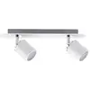 Image de Paulmann Tube 66718 Plafonnier de salle de bain 20 W blanc, chrome
