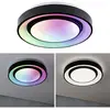 Image de Plafonnier LED Paulmann 70544 Rainbow LED LED 11.00 W noir, blanc