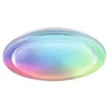 Image de Paulmann 70547 LED Ceiling light Rainbow mit Regenbogeneffekt incl. 1x38,5 W Dimmable dynamicRGBW Farbsteuerung Chrom, white Kunststoff, Metall 3000 K