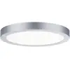 Image de Paulmann Abia 70983 Panneau à LED 22 W blanc chaud chrome (mat)
