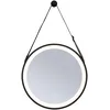 Image de Paulmann 71092 Miroir lumineux LED Miro IP44 Tunable White 200lm 230V 7,5W Miroir LED, Noir mat luminaire de salle de bain