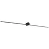 Image de Paulmann Sava 75413 Lampe à LED pour miroir 13.5 W blanc chaud noir (mat)