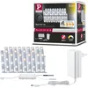 Image de Paulmann 78869 Strip LED MaxLED 250 kit de base Smart Home Zigbee Tunable White 3m IP44 12W 230/24V 810lm Argent LED bandelumin. protect° aspersions
