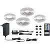 Image de Paulmann 78877 MaxLED 250 LED Strip Kit de base TV Comfort 75’’ 5,1m 25,5W 230lm/m 28LEDs/m RGBW+ 36VA gradable