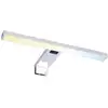 Image de Paulmann HomeSpa Selo 78950 Spot à pince blanc chaud chrome
