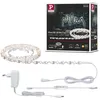 Image de Paulmann 78962 Kit de base Strips LED FlexLED 3D 3 m incl. 1x8,0 watts gradable bande lumineuse Blanc barre lumineuse plastique bande LED 3000 K