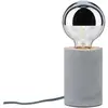 Image de Paulmann Neordic Mik 79621 Lampe de table LED E27 20 W gris béton