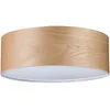 Image de Paulmann 79650 Neordic Liska Luminaire suspendu, max. 3x20W, E27, Bois, 230V, Bois/Métal 45 cm x 45 cm x 15 cm