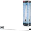 Image de Paulmann 79713 plafonnier LED éclairage de miroir Orgon incl. 1x10,5 watts IP44 éclairage de plafond Chrome, Blanc Métal, Acryl 3000 K