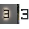 Image de Paulmann 79844 4000870798447 Eclairage solaire pour numéro de maison CEE: A (A - G) 0.20 W blanc chaud noir