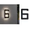 Image de Paulmann 79847 4000870798478 Eclairage solaire pour numéro de maison CEE: A (A - G) 0.20 W blanc chaud noir