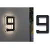Image de Paulmann 79850 4000870798508 Eclairage solaire pour numéro de maison CEE: A (A - G) 0.20 W blanc chaud noir