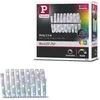 Image de Paulmann 79883 Strips LED MaxLED 250 2,5 m RGBW IP44 Protect Cover incl. Strips 1x16 watts strip bande lumineuse 3000 K, Argent