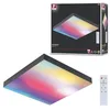Image de Paulmann 79907 LED Panel Velora Rainbow eckig incl. 1x13,2 W Dimmable dynamicRGBW Farbsteuerung black Metall Ceiling light 3000 K