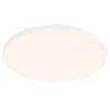 Image de Paulmann 79940 panneau LED panneau encastré Veluna VariFit Edge 160 mm rond Blanc chaud Blanc synthétique système d'éclairage 3000 K