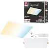 Image de Paulmann 79959 panneau LED panneau encastré Veluna VariFit Edge 200x200mm carré Tunable White commande de la lumière blanche Blanc plafonnier