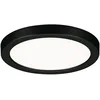 Image de Paulmann 79962 Panneau encastrés LED Areo IP44 118 mm rond incl. 1x6,5 W blanc lumière du jour noir matière plastique plafonniers 4000 K