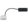 Image de Paulmann Nova Plus 92471 Module LED encastrable rond en plastique satiné Blanc chaud 470 lm 51 mm 1 ampoule 6,3 W Intensité variable 2700 K 6,3 W