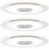 Image de Paulmann 92907 Whirl Luminaire à LED encastrable jeu de 3 LED LED intégrée 4.9 W aluminium (brossé), satin