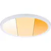 Image de Paulmann 92990 Panneau LED spots encastrés Areo VariFit IP44 gradable sur 3 niveaux 230 mm rond incl. 1x16 watts gradable Blanc dépoli plastique 2000K