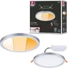 Image de Paulmann 92991 Panneau LED spots encastrés Areo VariFit IP44 gradable sur 3 niveaux 175 mm rond incl. 1x13 watts gradable Chrome mat plastique 2000 K