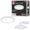 Image de Paulmann 93035 Panneau LED spots encastrés Areo VariFit IP44 blanc neutre 118 mm rond incl. 1x6,5 watts Blanc éclairage de plafond plastique 4000 K