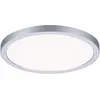 Image de Paulmann 93038 Spots encastrés LED Areo VariFit IP44 Blanc neutre 175 mm rond incl. 1x13 watt chrome mat Plafonnier matière plastique 4000 K