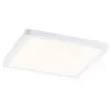 Image de Paulmann 93053 Panneau LED spots encastrés Areo VariFit IP44 gradable sur 3 niveaux 175x175 mm carré incl. 1x13 watts gradable Blanc plastique 3000 K