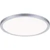 Image de Paulmann 93058 Panneau LED spots encastrés Areo VariFit IP44 gradable sur 3 niveaux 230 mm rond incl. 1x16 watts gradable Chrome mat plastique 4000 K
