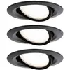 Image de Paulmann 93082 Set Nova Plus Luminaire à LED encastrable LED 6 W noir