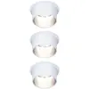 Image de Paulmann 93385 Gil Spot LED encastrable à 3 niveaux de intensité rond avec 3 x 6 W à intensité variable Blanc mat Fer brossé 2700 K Coin