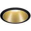 Image de Paulmann 93403 Cole Coin Spot encastrable LED LED 6 W noir, or